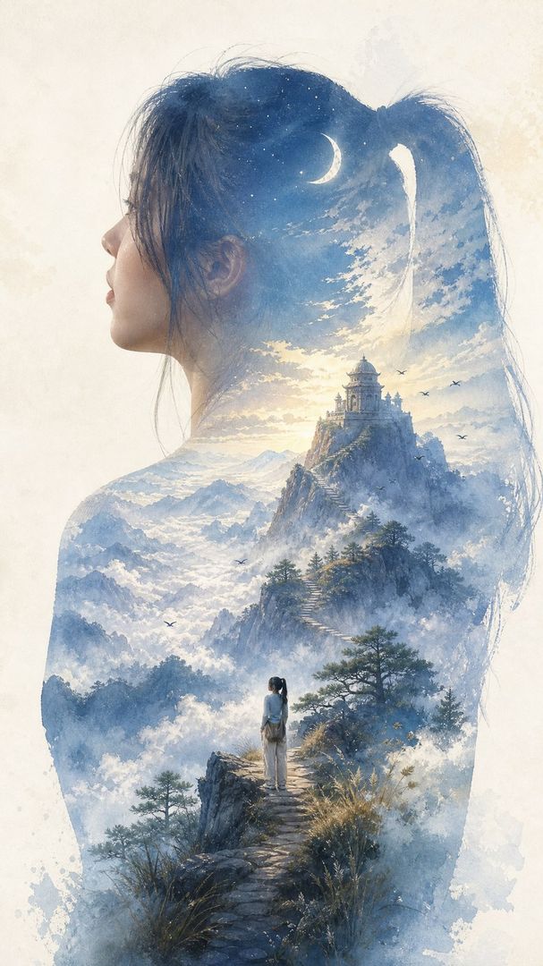 剪影世界海报